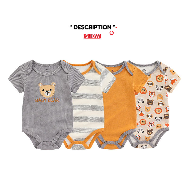 Kiddiezoom Baby bodysuit-broek, baby rompertje, kledingset