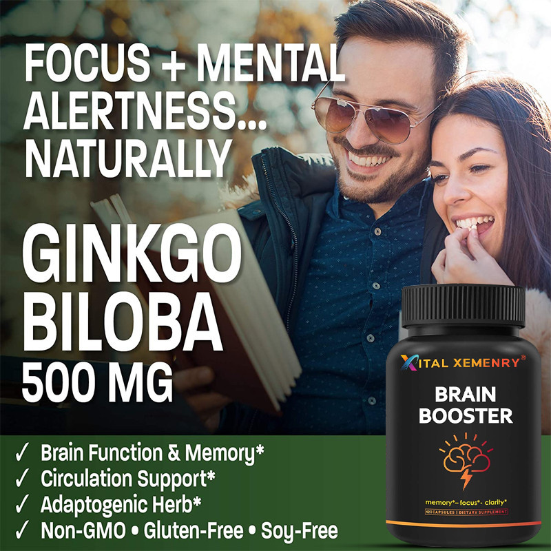 Vitamin Brain Supplement for Memory and Focus - Brain Booster Plus Lion ...