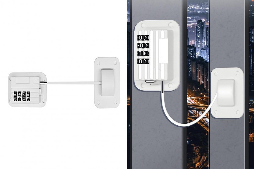 Sh Refrigerator Lock No Tools Fridge Lock Secure Your Fridge With