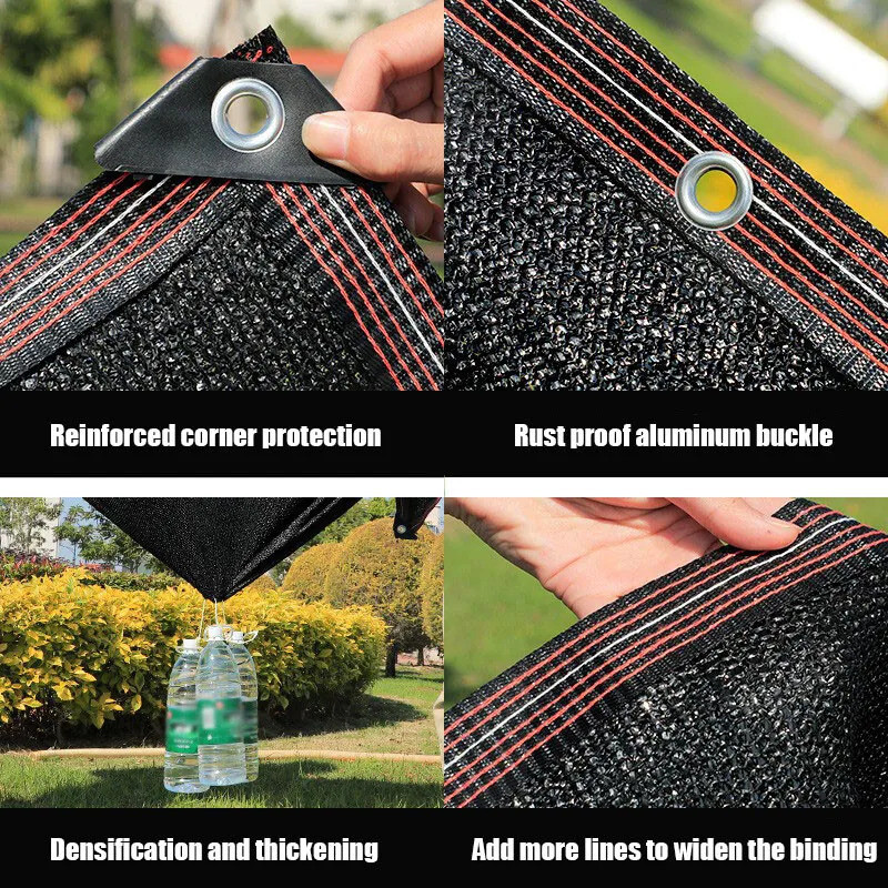 Sunshade net outdoor canopy awning privacy screen window cover 90% UV ...
