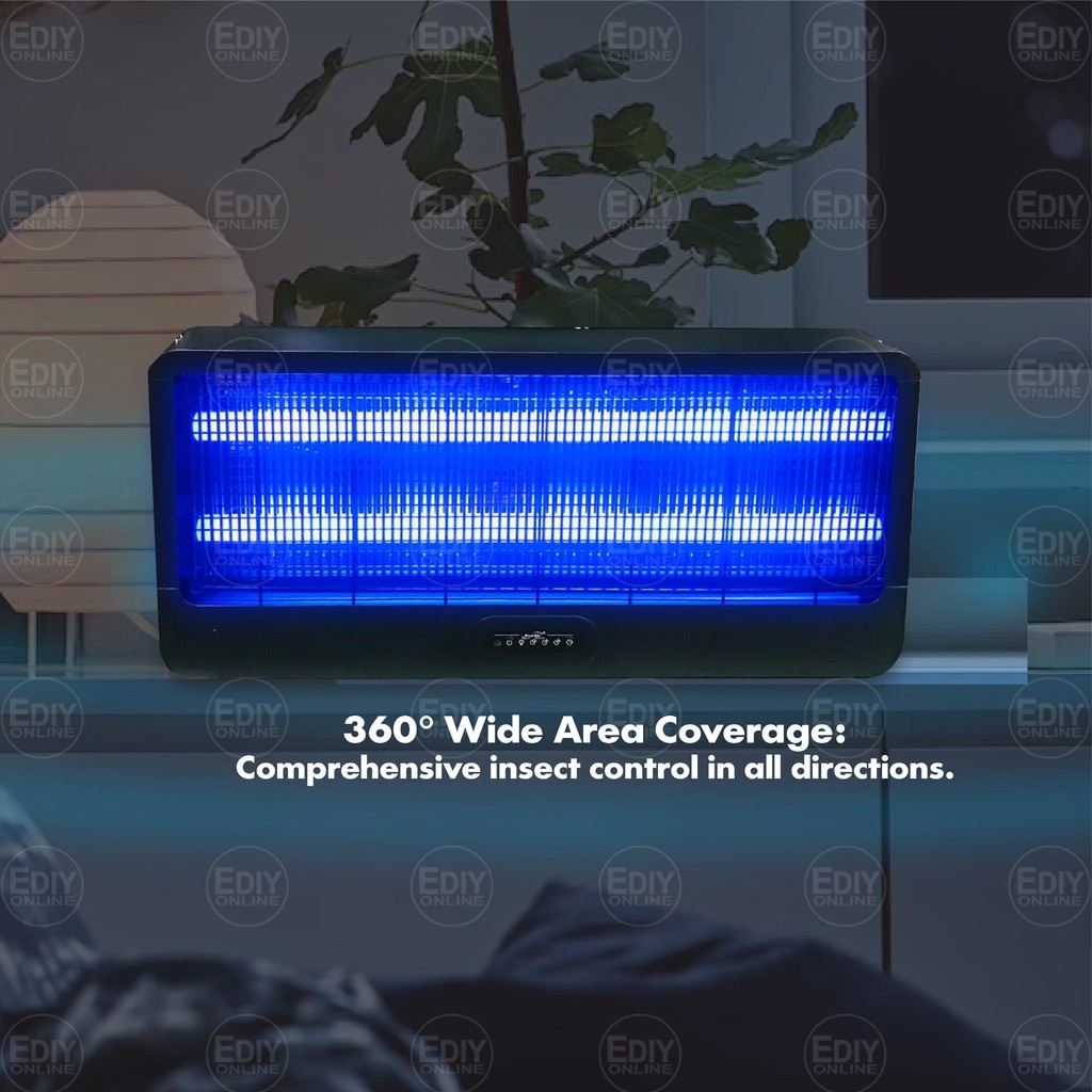 Electric Timer Insect Killer 】 Prosmk 2400W High Voltage Lamp Pest Fly ...