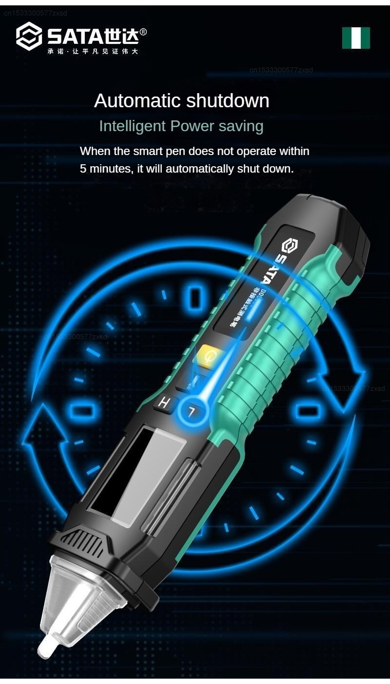 SATA Smart Electric Indicator Pen Non-Contract Cordless Induction ...
