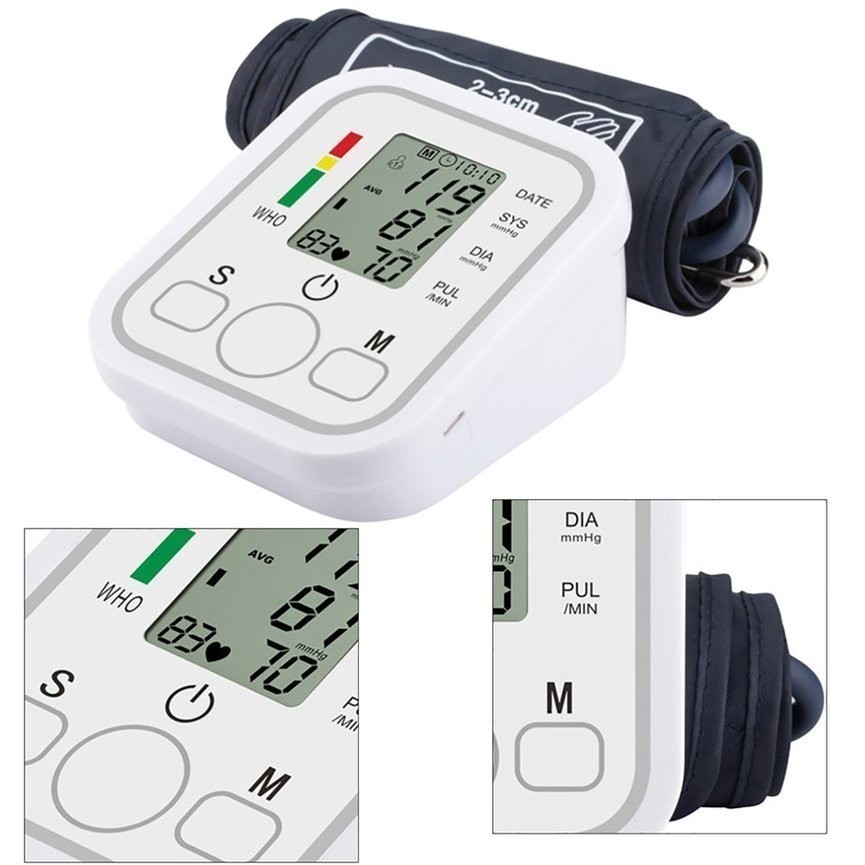 【COD】Blood Pressure Monitor Automatic Digital LCD Monitor Arm Blood ...