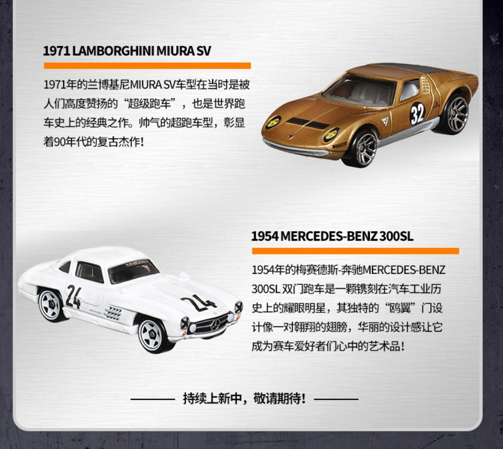 Hot Wheels Classic Diecast Car 1:64 Vintage Model – HRT81 Toy for Boys ...