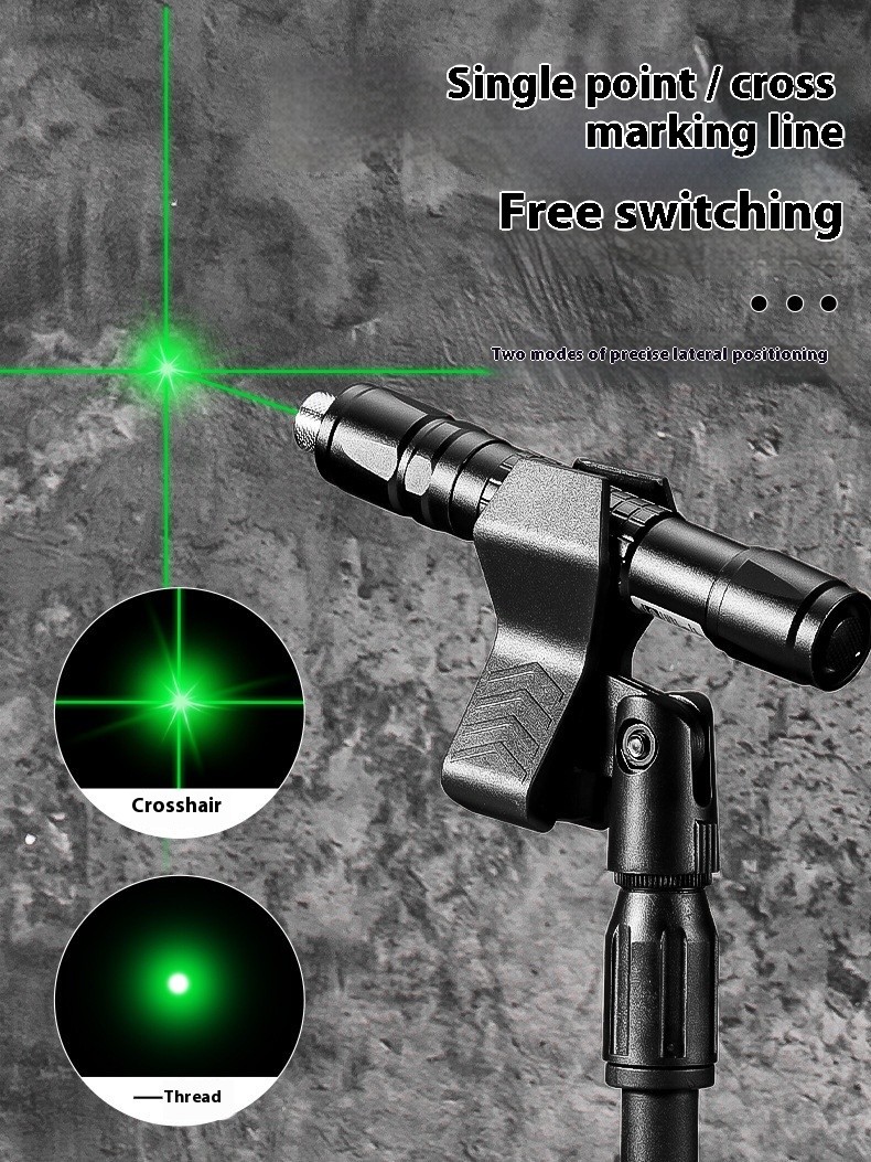 Infrared Laser Level High-precision Cross Line Tool Compact Green Light ...