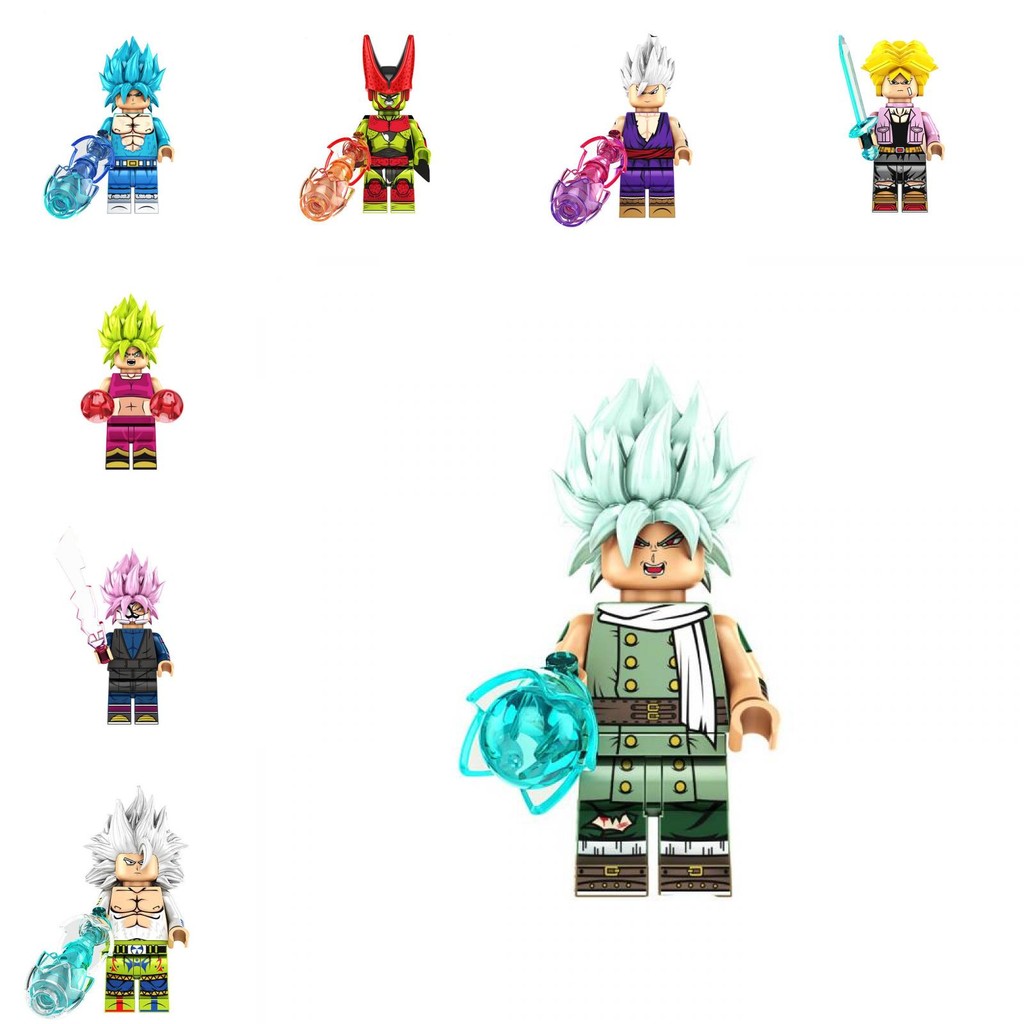 Kf6181a And Adorable Kf6182a Dragon Ball Mini Block Characters ...