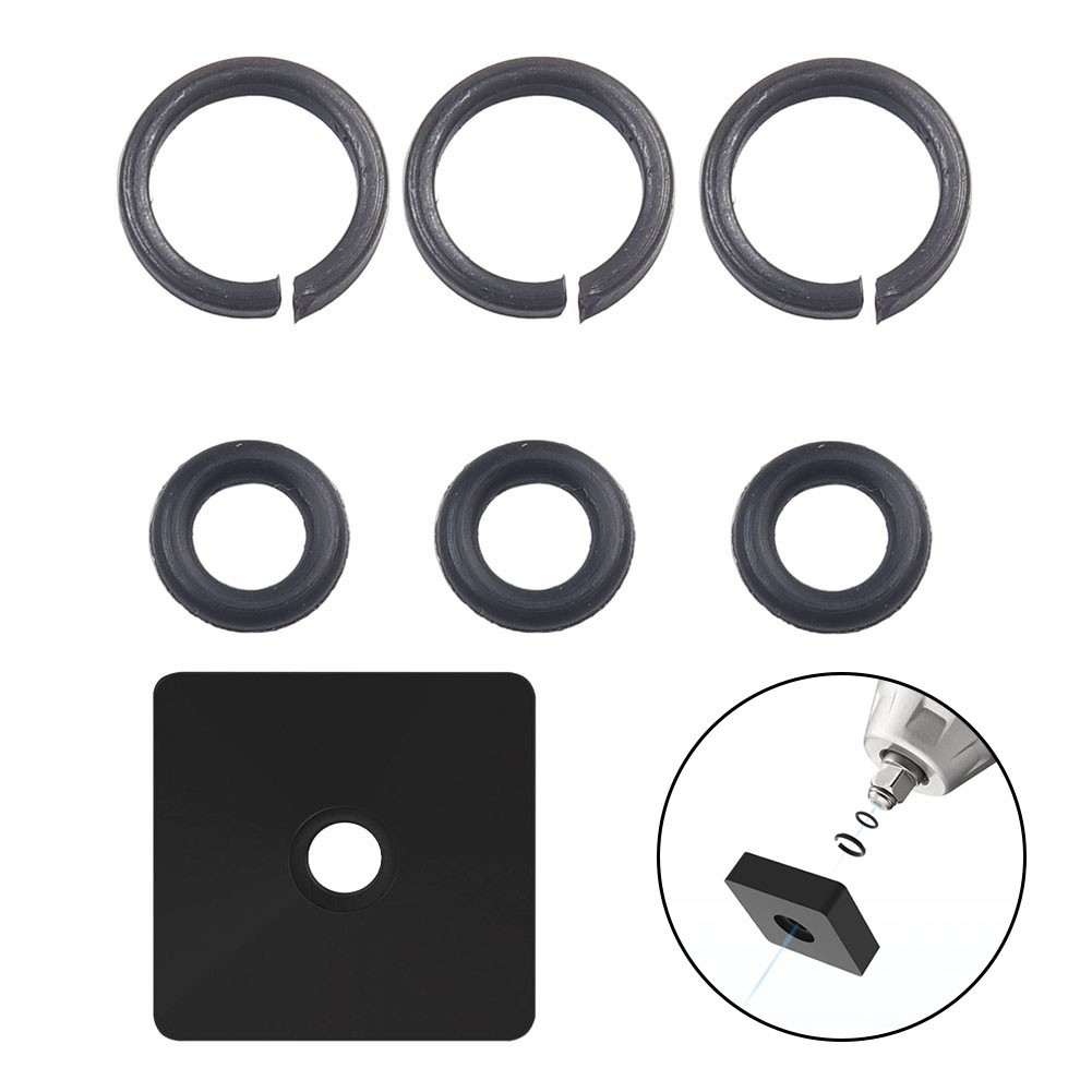 [Super] 3 Sets 3/8 inch Wrench Retaining Ring Clip With O-Ring with ...