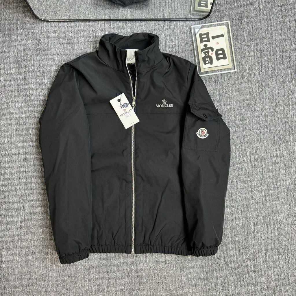 MONCLER Autumn Trendy Brand Casual Spring And Autumn Baseball Hot Style Men s Stand up Collar Couple Top Jacket Wears Tr Shopee Malaysia
