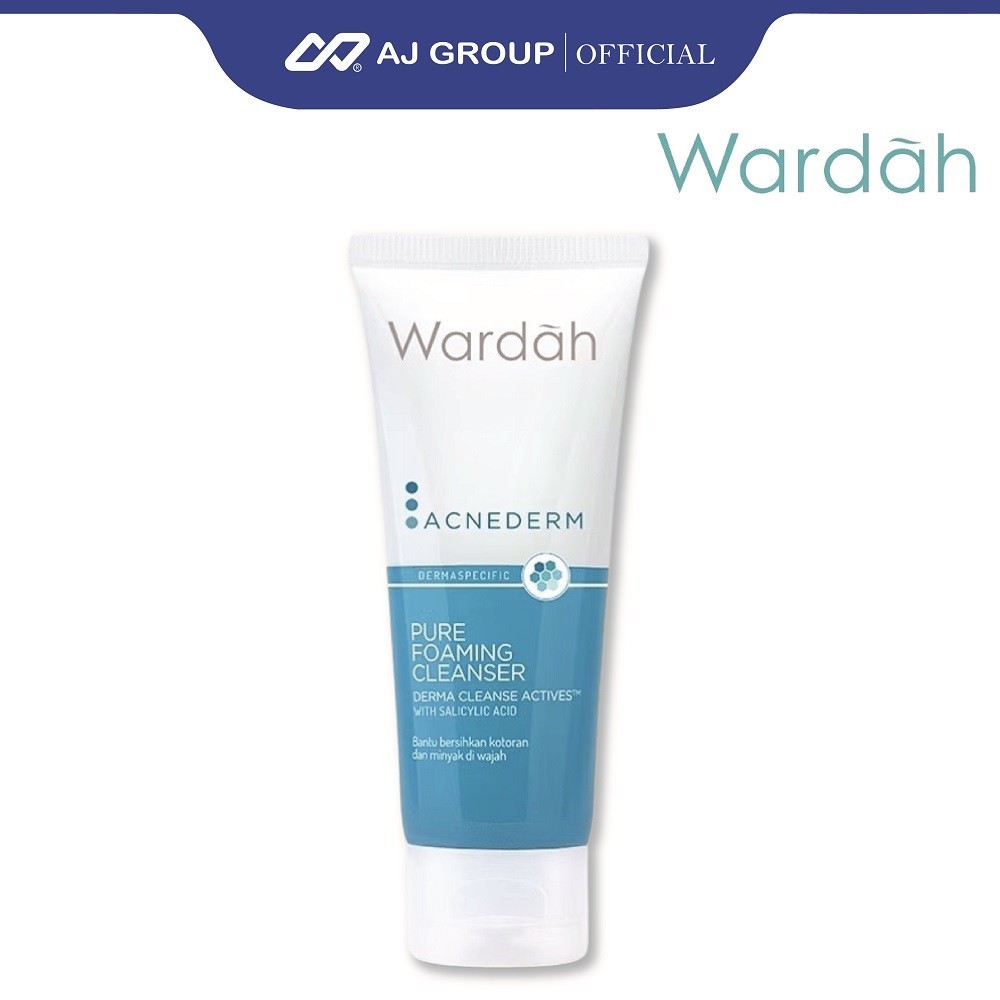 Wardah acnederm pure foaming cleanser discount
