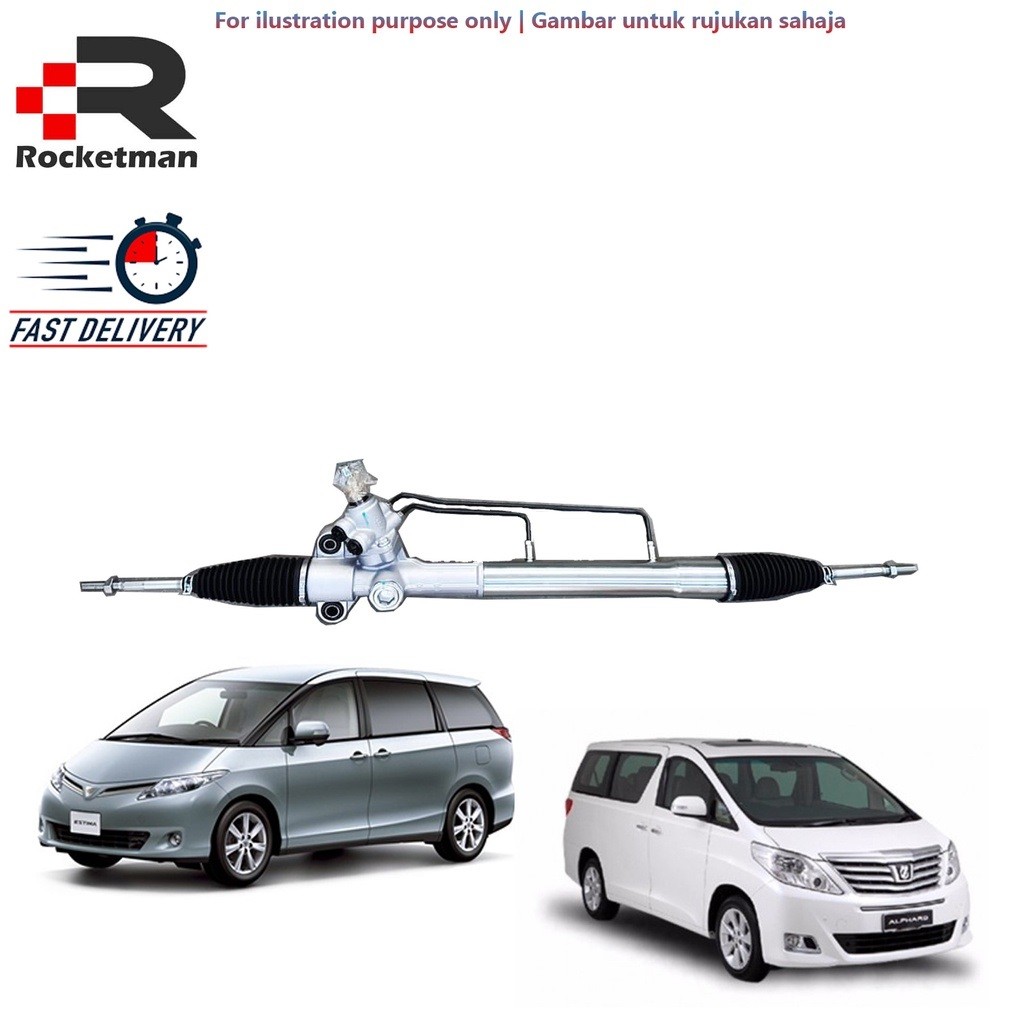 OEM STEERING RACK SET TOYOTA ESTIMA ACR50 VELLFIRE ALPHARD ANH20 ...