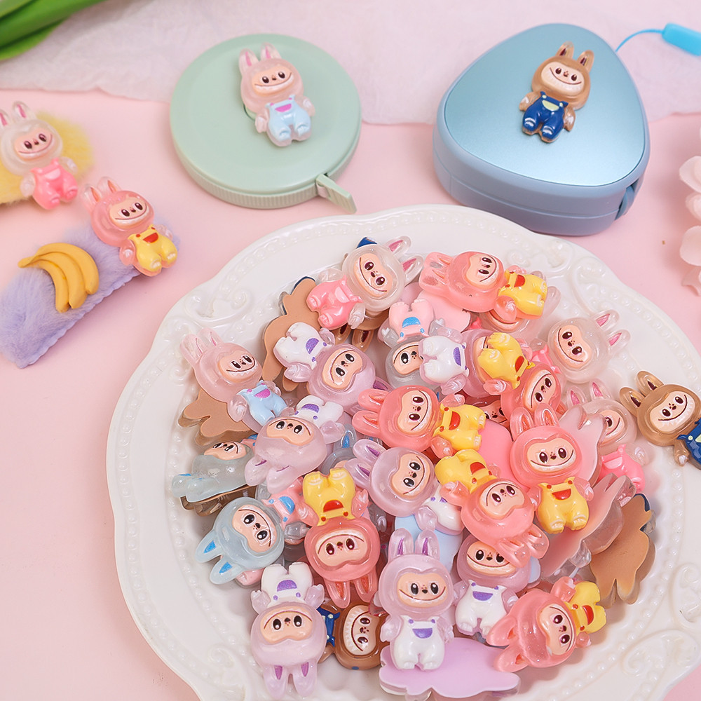 Ice Translucent 3D LABUBU - Cute Doll Gift Diy Pendant Accessories ...