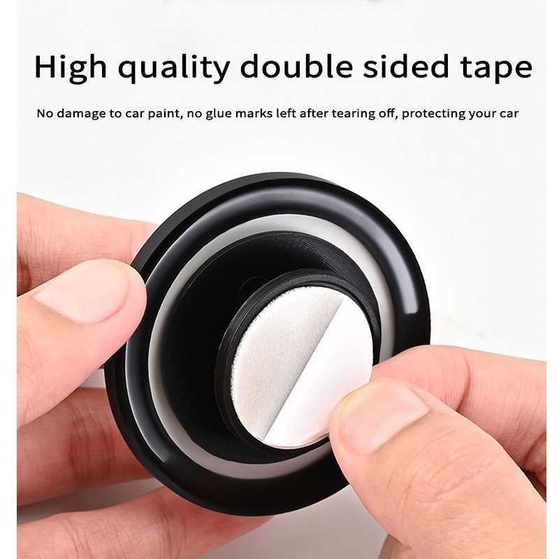 2Pcs Toyota GR Sport Car Mini Round Mirror Automotive General Blind ...