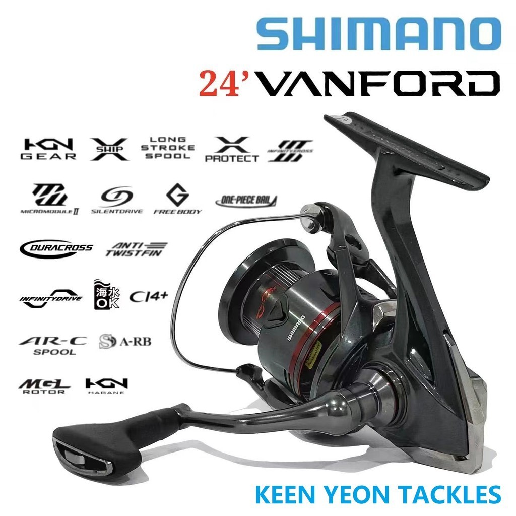 cheap shimano reels malaysia SHIMANO 2020'/ 2024' VANFORD FISHING REEL (SPINNING)
