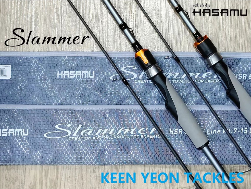 HASAMU SLAMMER FISHING ROD (SPINNING) | Shopee Malaysia
