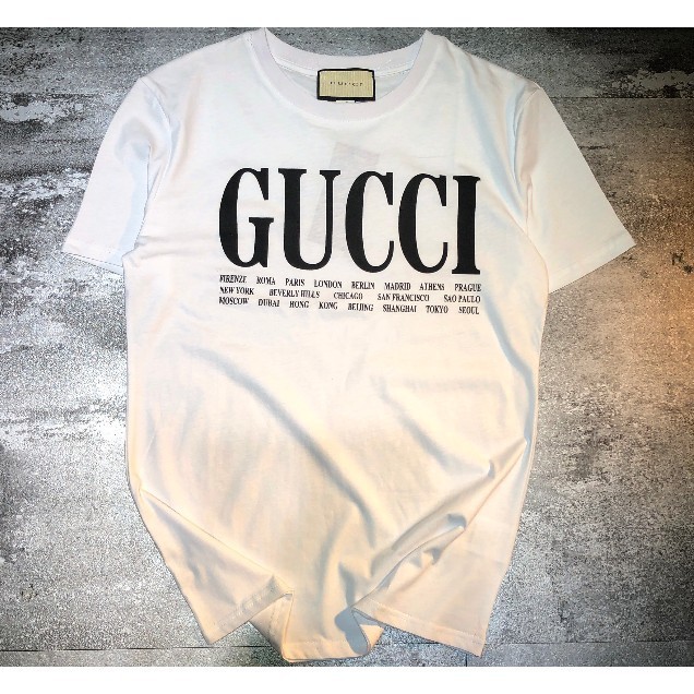 Gucci Couple T shirt Round Neck T shirt Round Neck T shirt Shopee Malaysia