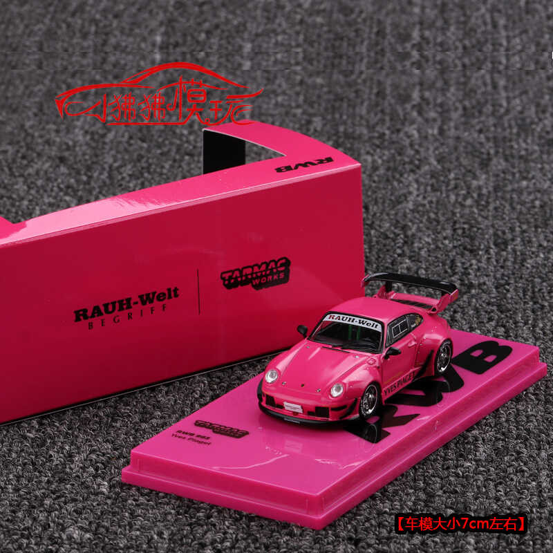 Twtar Wor 1: 64 Porsche 911 Modified Wide Body RWB 993 Pink Car Model ...