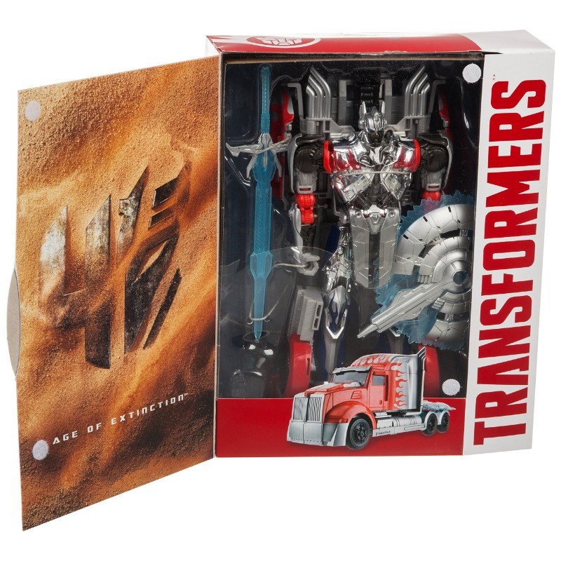 Hasbro & Robosen Transformers Optimus Prime Transforming Toy Model