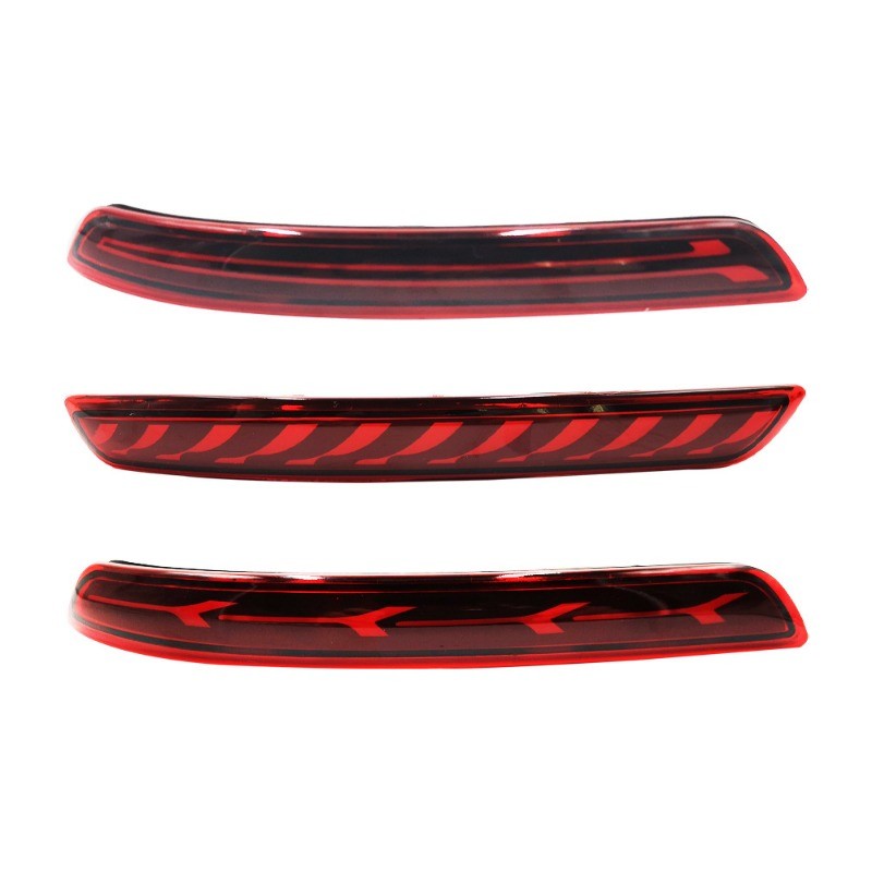 2PCS LED Reflector For Toyota Innova 2015 2016 2017 3Types Car Tail ...