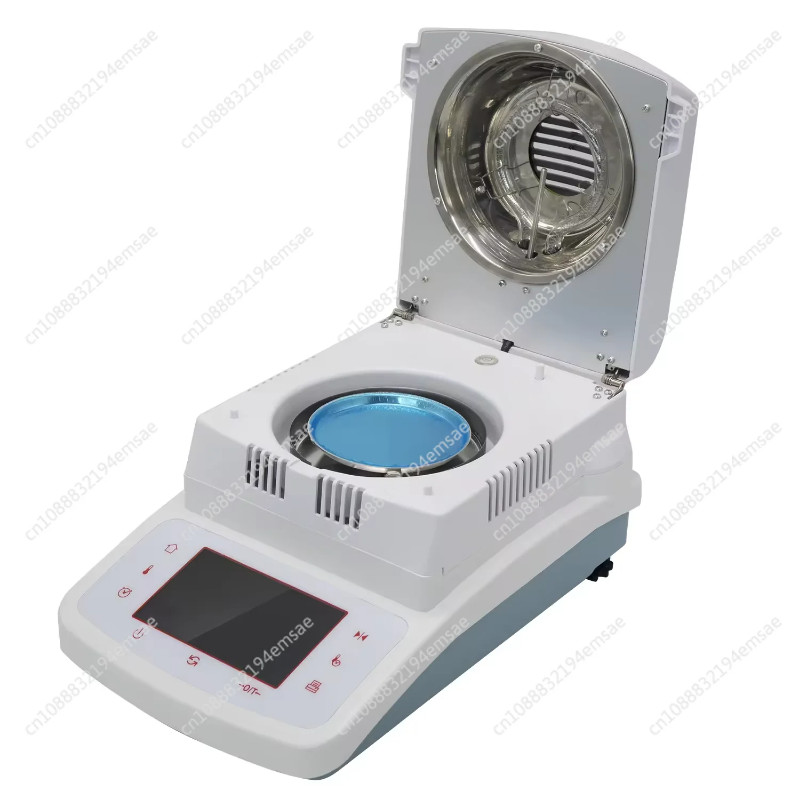 Rapid analyzer 50g/0.005 100g/0.005 Automatic Halogen Heating Moisture ...
