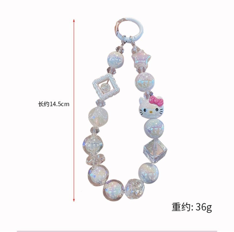 Sanrio Phone Case Short Hanging Chain Hello Kitty Cinnamoroll Kuromi ...