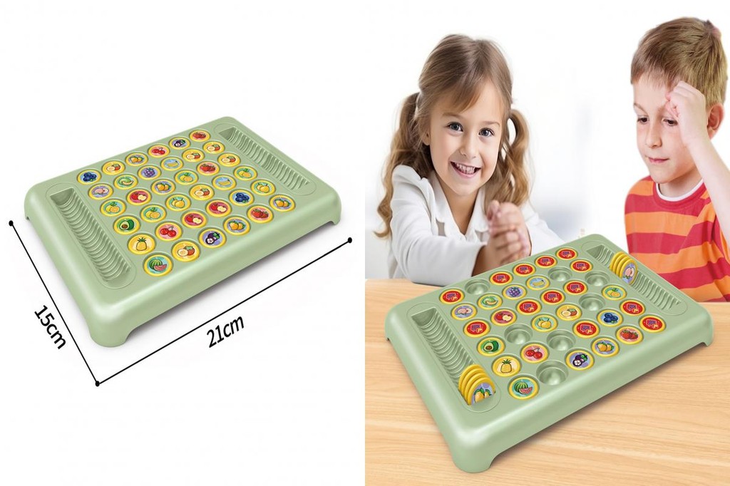 SOU Memory Improvement Board Game Kids Memory Chess Game Fun Fruit ...