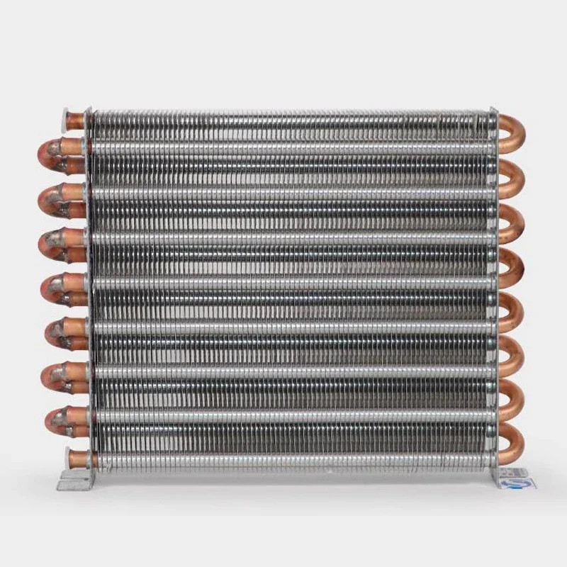 Refrigerator condenser water-cooled air-cooled copper tube radiator ...