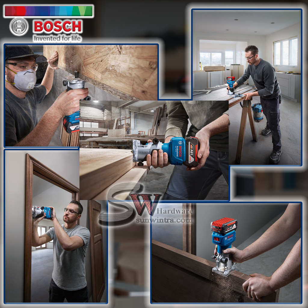 Bosch 18V Cordless Router GLF 18V-8 PROFESSIONAL GLF18V-8 , ** SOLO or ...