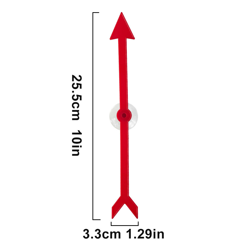 Arrow Spinner Learning Toy for Homeschool Party Plastic Arrow Suction ...