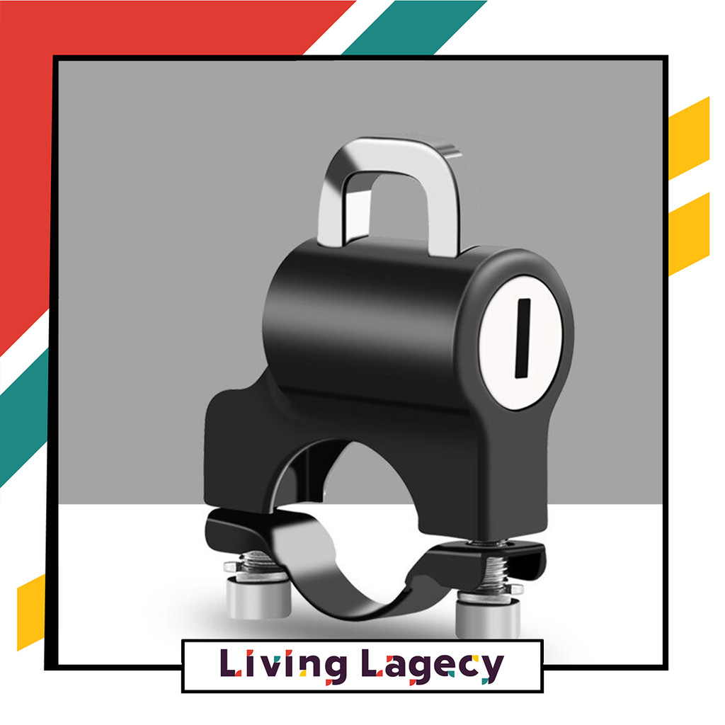 LIVING LAGECY Multiple Function Security Lock Helmet Anti-Theft Lock ...