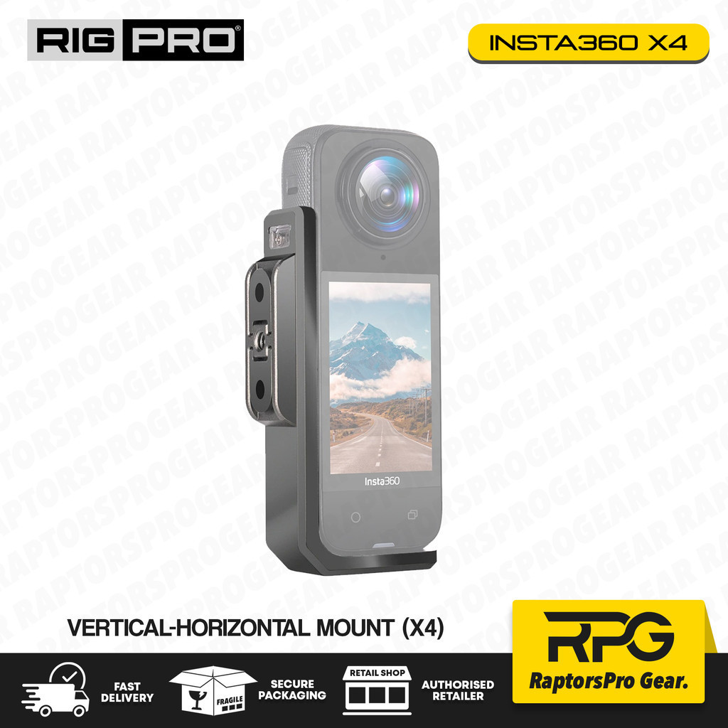 RIGPRO Vertical-Horizontal Mount for Insta360 X4 | Shopee Malaysia