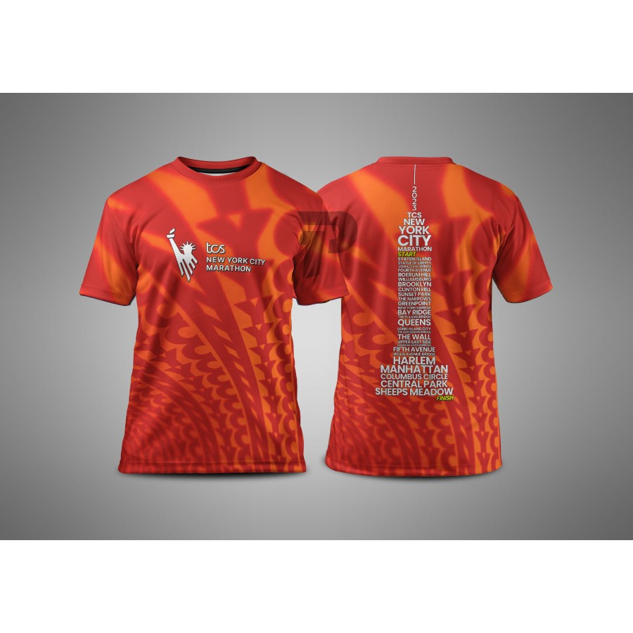 New York City Marathon 2024 Jersey Lari Unisex Premium High Quality