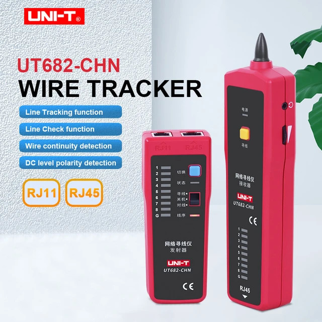UNI-T UT682 Wire Tracker Multifunctional Intelligent Finder Handhold ...