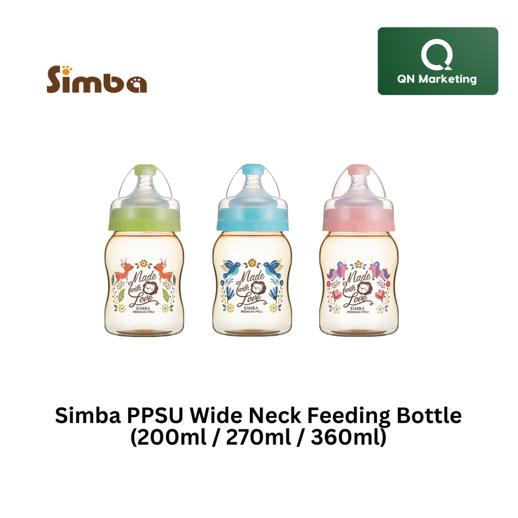 Simba Dorothy Wonderland PPSU Wide Neck Feeding Bottle (200ml / 270ml ...