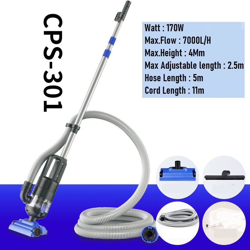 SUNSUN Swimming Pool Vacuum Suction Pump fish Pond Vacuum Cleaner Water ...