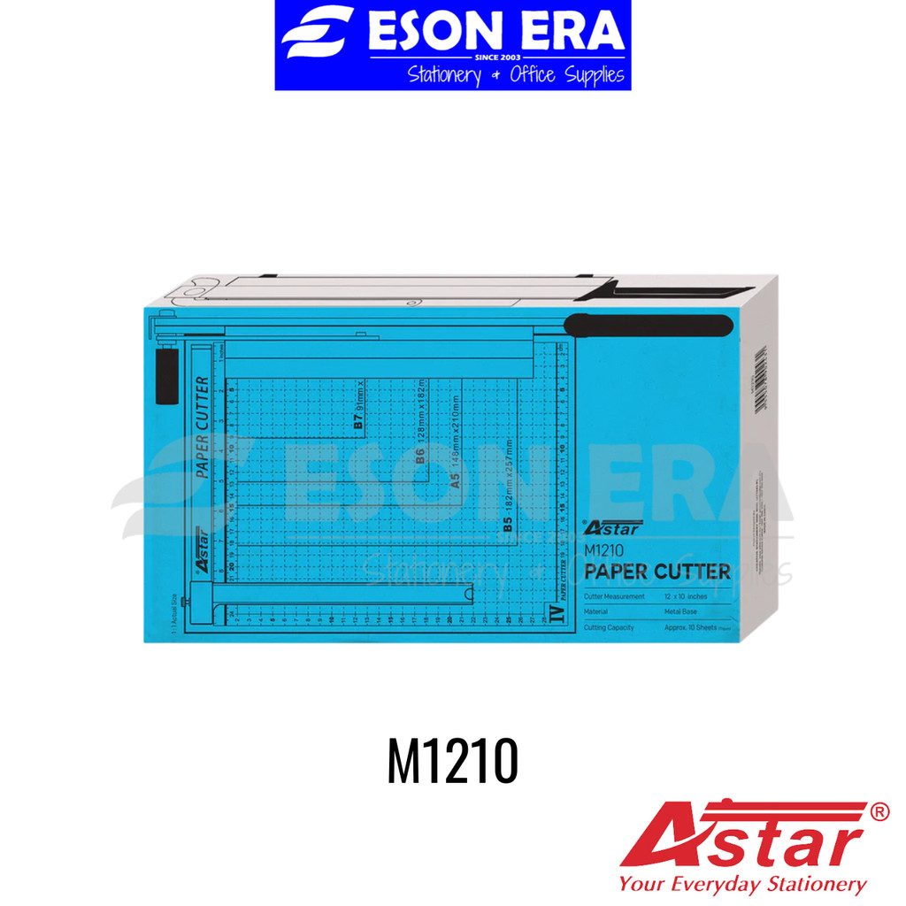 Astar Paper Cutter A4 A3 12x10 15x18 Metal Surface M1210 M1518 | Shopee ...