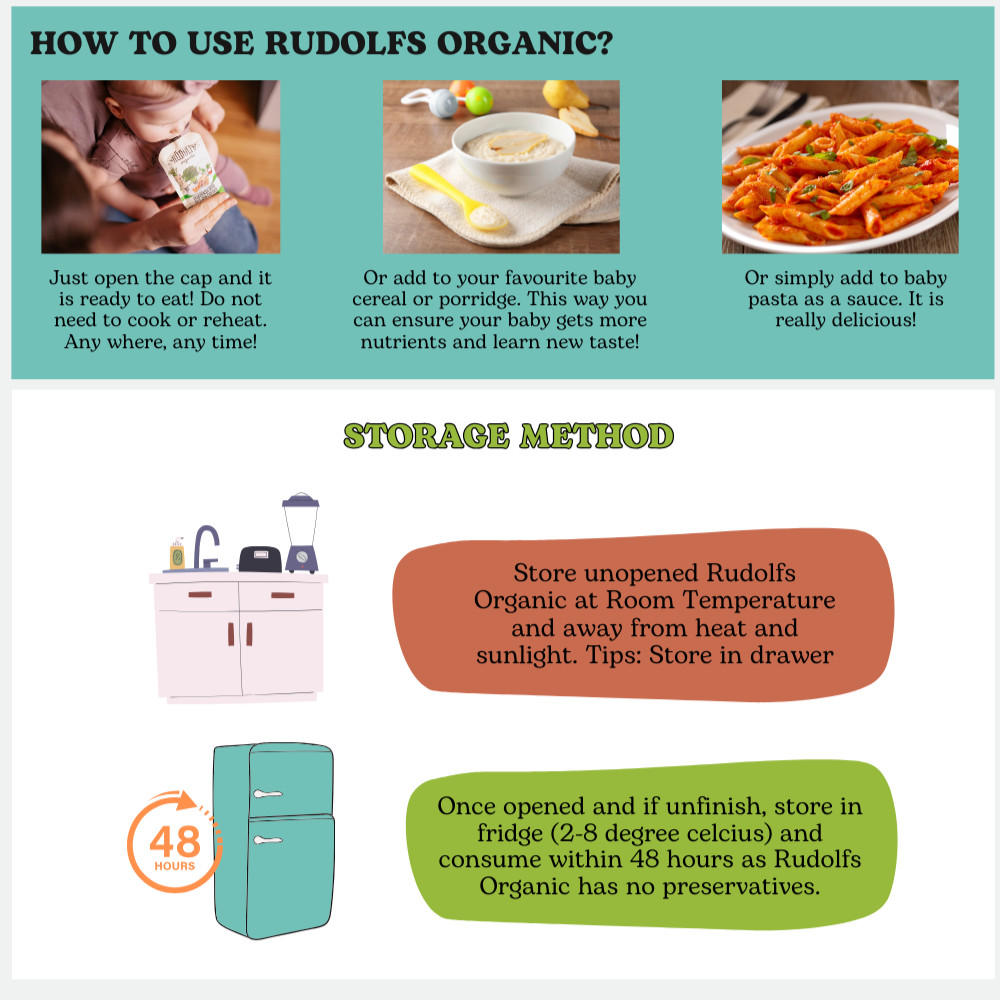 [CLEARANCE] Rudolfs Rudolfs Baby Puree & Baby Pure Porridge 110g ...