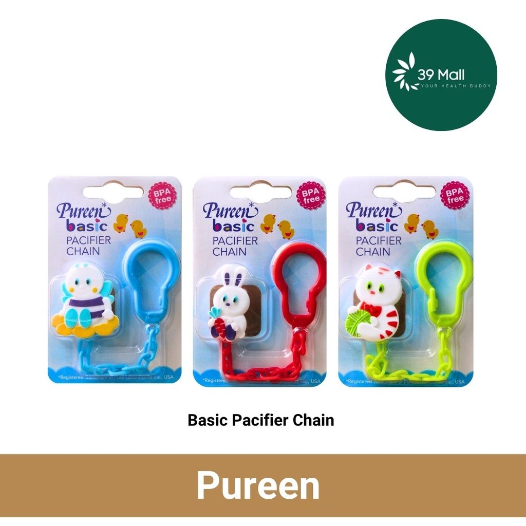 PUREEN - BASIC PACIFIER CHAIN | Shopee Malaysia