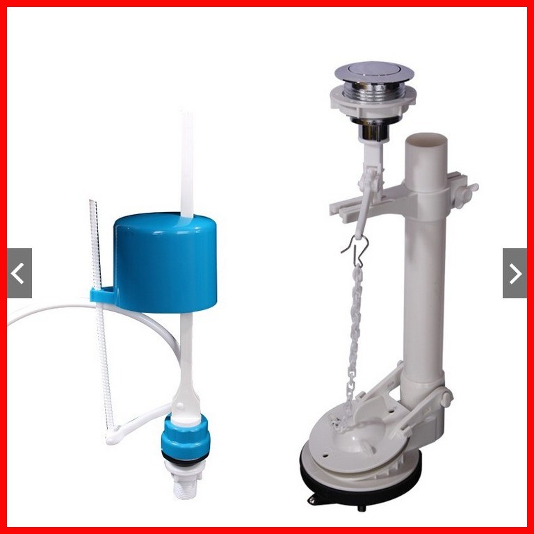 Bathroom Toilet Tank fitting Flush water closet sunrise push button