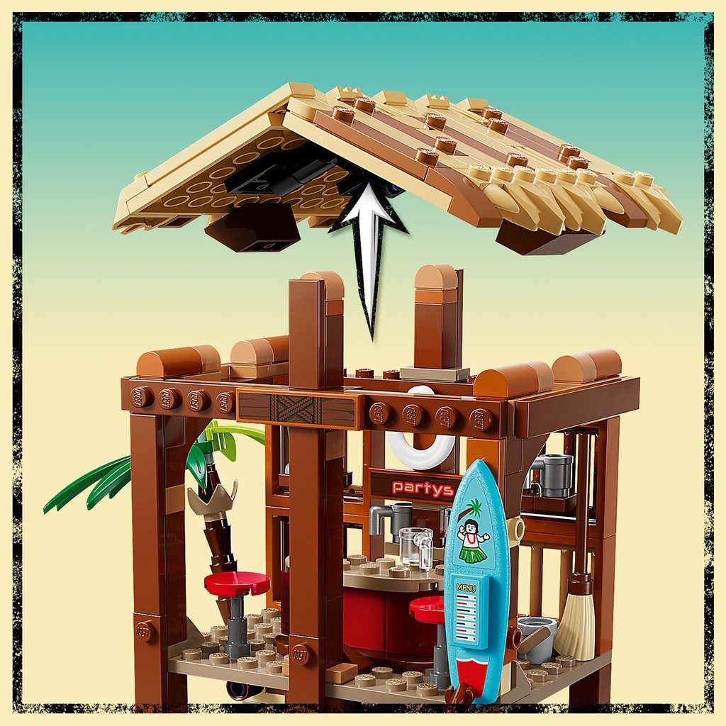 LEGO 75636 ONE PIECE Windmill Village Hut Building Toy Set (299 Pieces ...