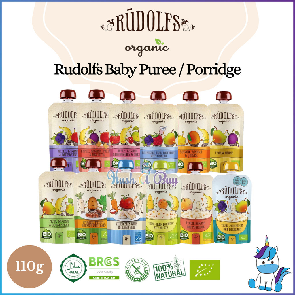 [CLEARANCE] Rudolfs Rudolfs Baby Puree & Baby Pure Porridge 110g ...