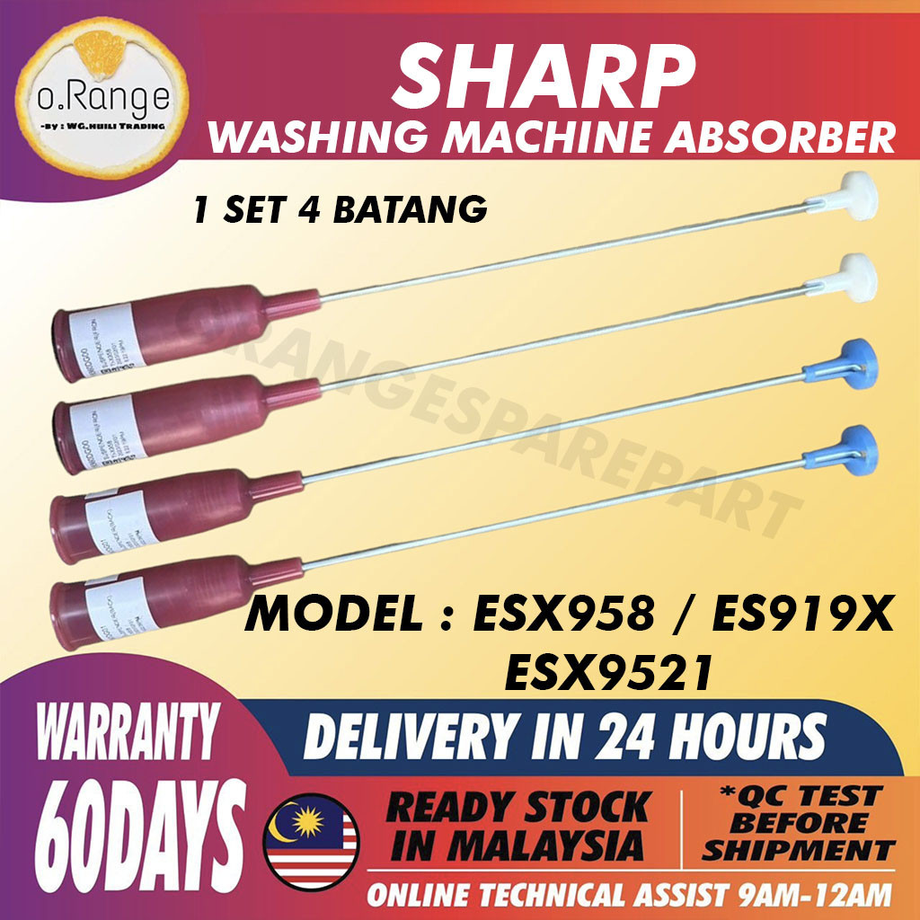 ESX958 ES919X ESX9521 SHARP Washing Machine ABSORBER(DAMPER) Suspension ...