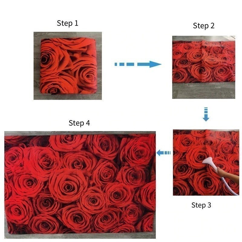 3D Printing Fun Printed Carpet Cartoon Princess Carpet Living Room