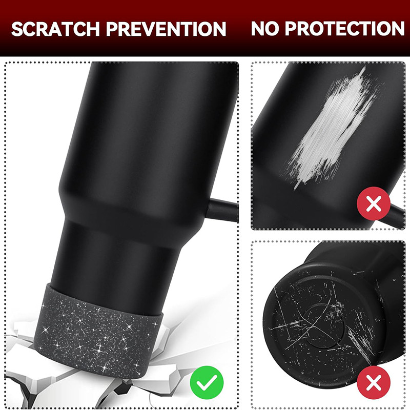 Leopard Silikon-Stiefel Für Stanley Quencher & IceFlow – Schutzstiefel Für Wasserflaschen, BPA-frei