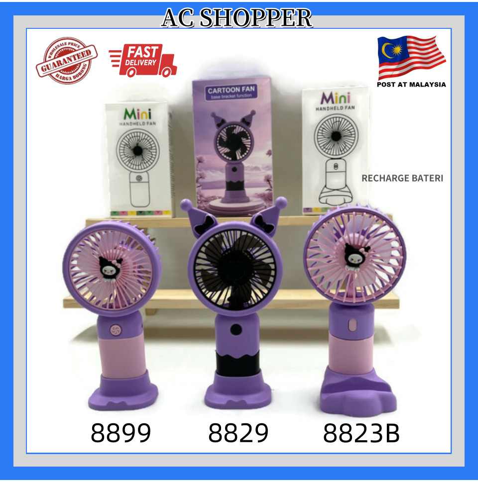 Portable Hand Table Mini Fan USB Charge Battery Desk Cooling Small ...