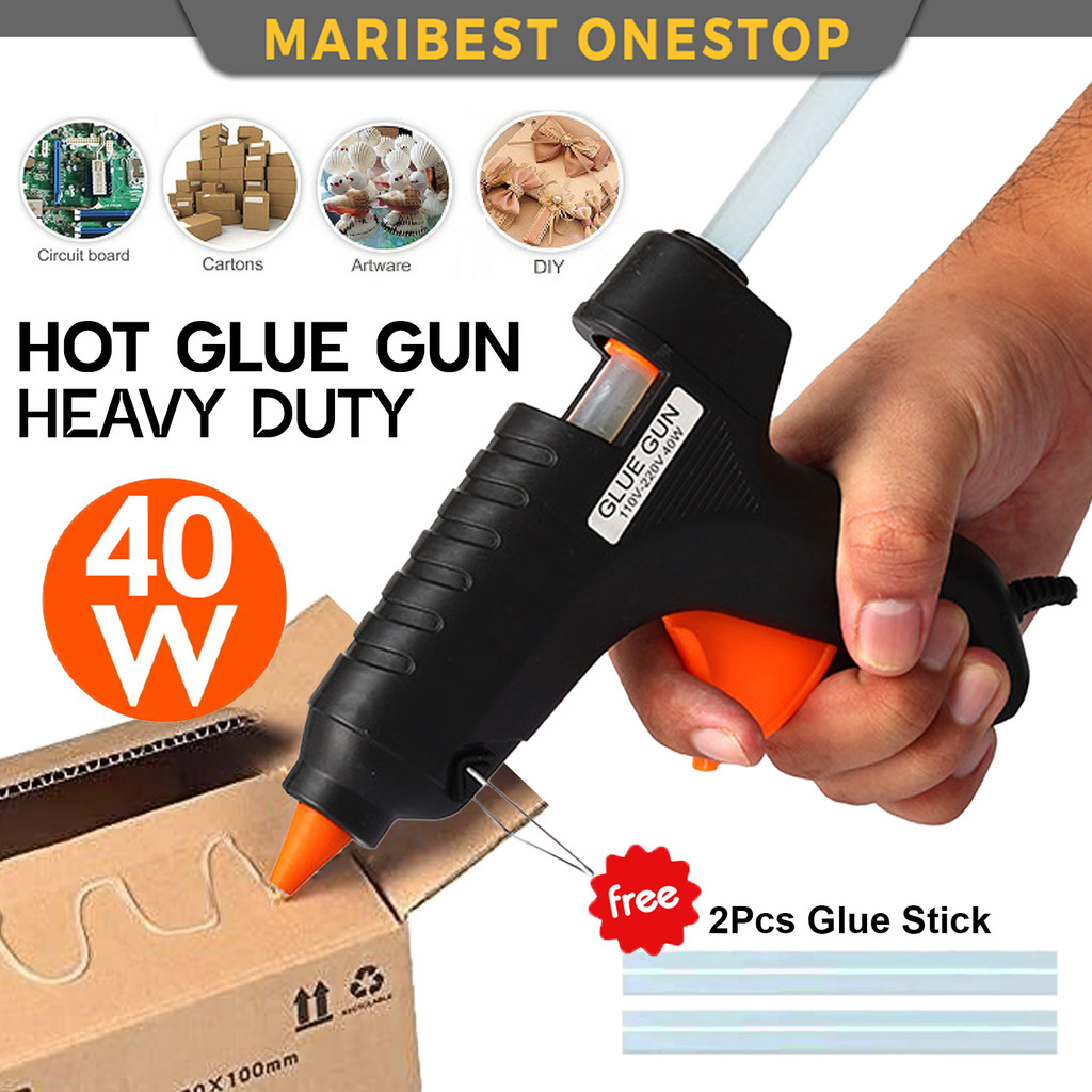 40w 100w 11MM Electric Hot Glue Gun Glue Stick Hot Melt Glue Gun Pistol ...
