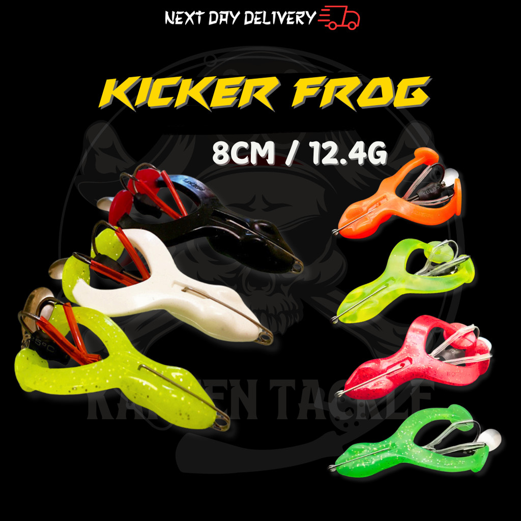 【KAPTEN】Kicker Soft Frog Lure killer Haruan Toman Umpan tiruan Katak ...