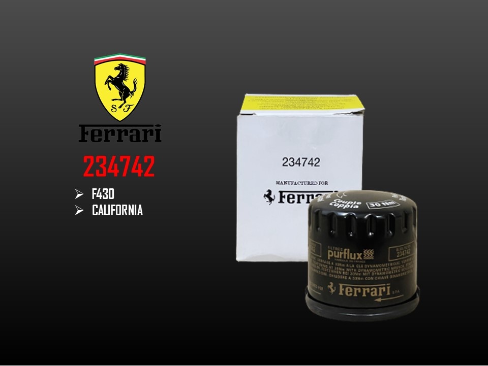 Ferrari - F430 California Oil Filter 234742 | Shopee Malaysia