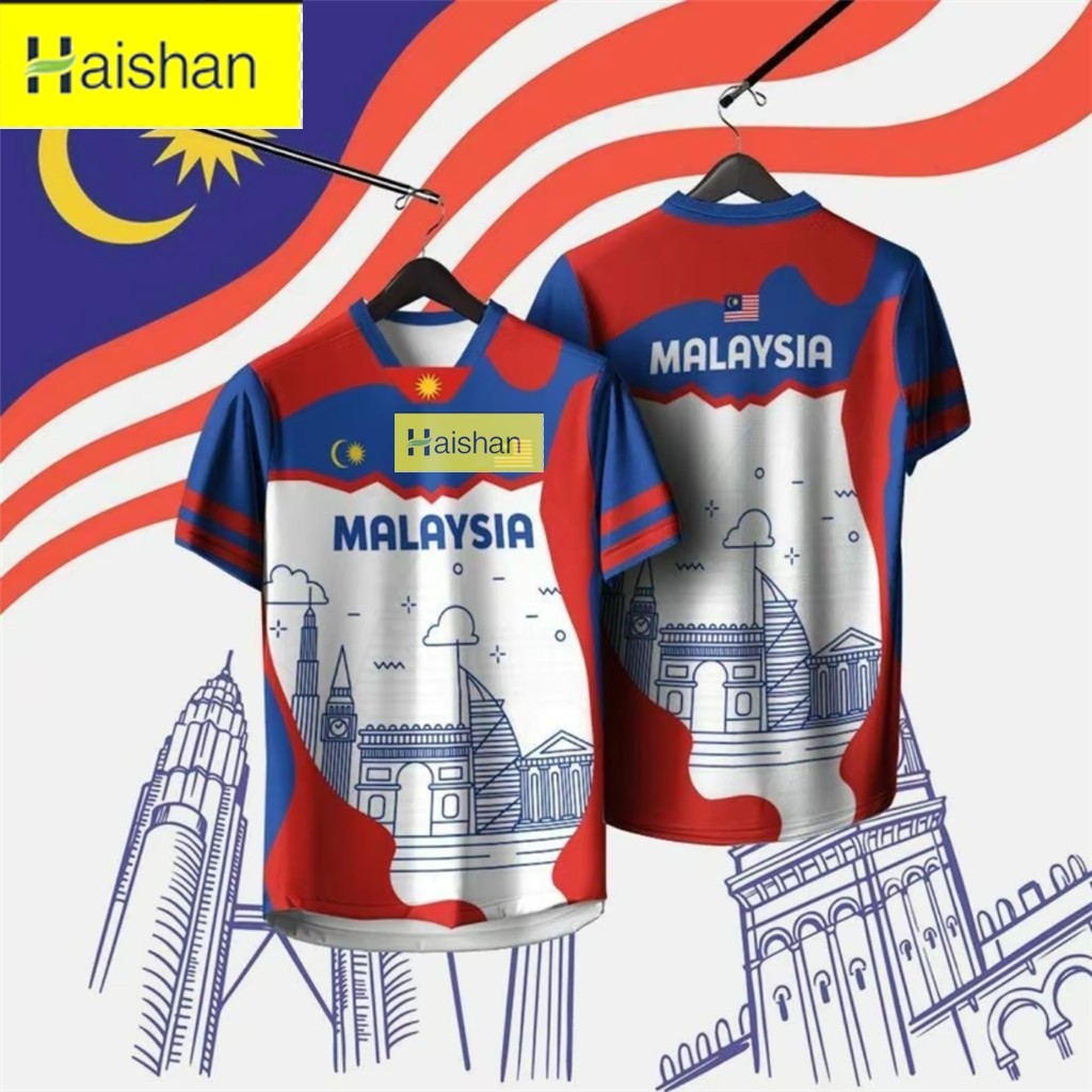 (wanyin)1957 Merdeka Clothes 2025 68th Malaysia Jersey Merdeka Clothes ...