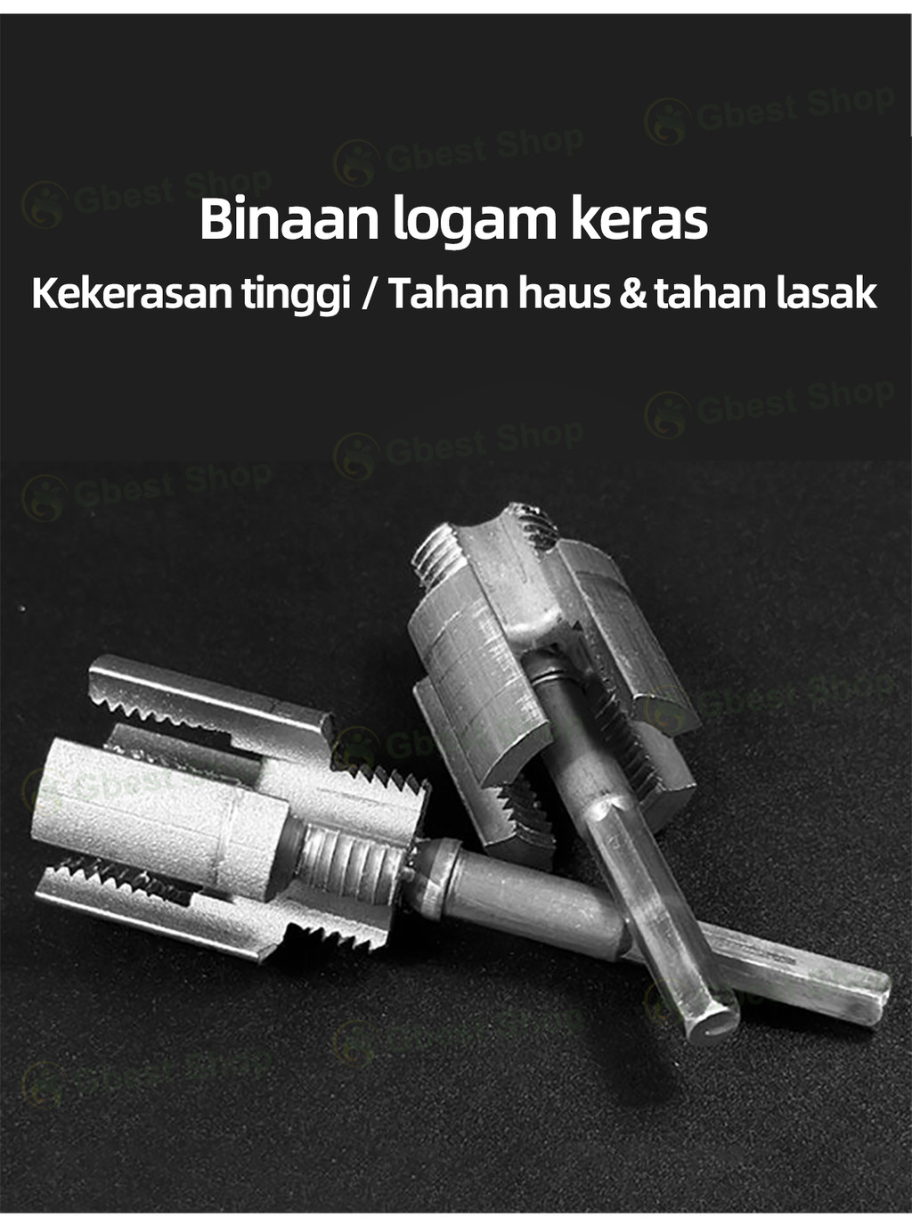 Gbest Alat Benang 2-fungsi PPR/PVC Dual Threading Tool thread tap Water ...