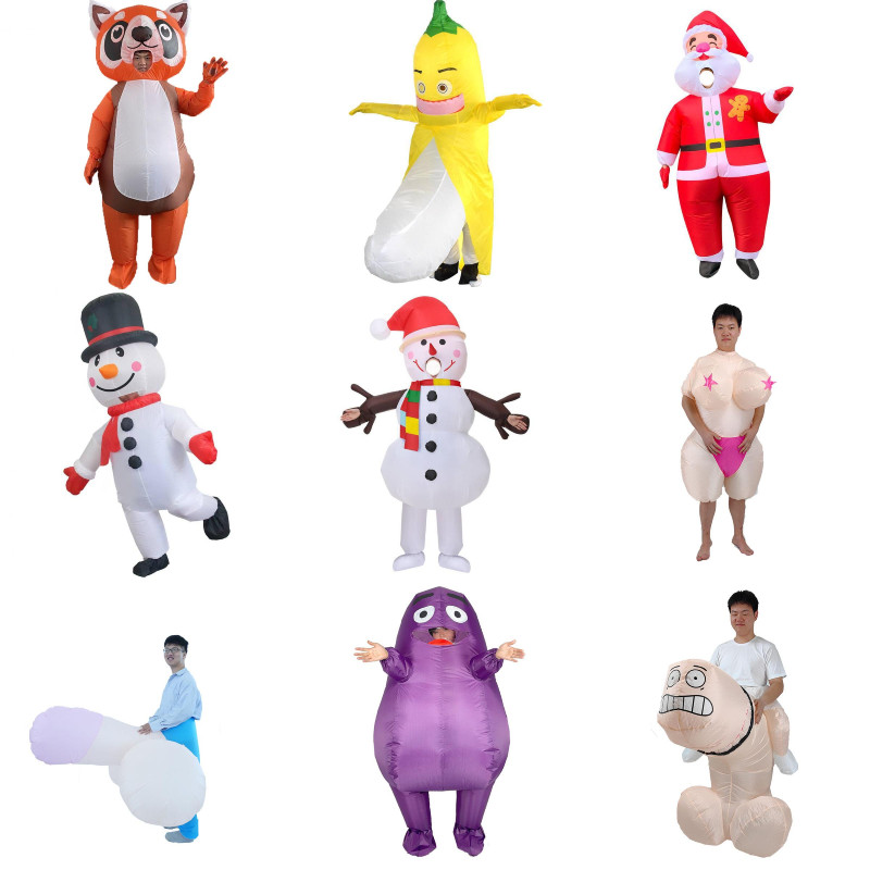Eggplant Inflatable Colorful Potato Suit For Adult Celebrations ...